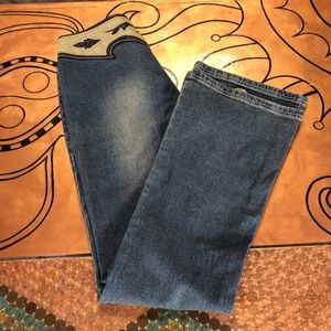 Customized Joe Boxer Western Flare Jeans - sz 9